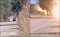 Grupo presuntamente ligado al CJNG se adjudica ataque con explosivos a patrulla de la Policía de Zacatecas