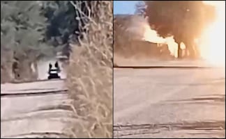 Grupo presuntamente ligado al CJNG se adjudica ataque con explosivos a patrulla de la Policía de Zacatecas