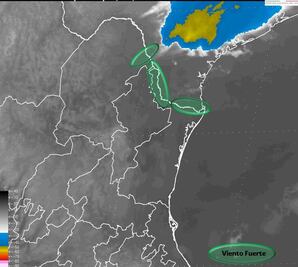 Alertan por formación de tormenta en Ciudad Acuña, Coahuila