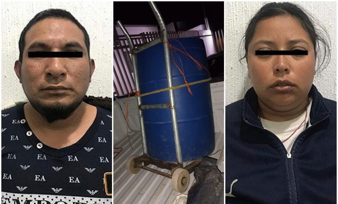 Vinculan a pareja que llevaba en "diablito" cadáver de menor en Edoméx