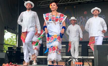 Mexicanos presentan danzas folclóricas en Canadá