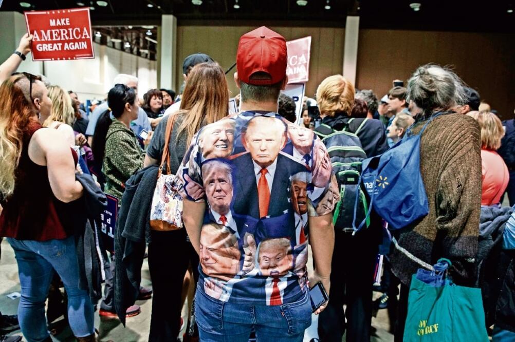 Para expertos en comercio, si Donald Trump gana las elecciones en noviembre, se vería que el poder del presidente de EU está acotado a intereses y no va a poder cumplir lo que prometió (ARCHIVO EL UNIVERSAL)