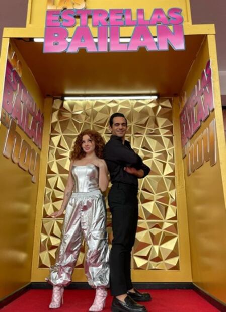 Junto a Luca, la actriz participó en el concurso de baile de "Hoy". Foto: Instagram.