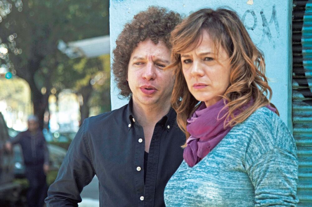 Michel Franco y Emma Suárez en el rodaje de Las hijas de Abril. (CORTESÍA LUCÍA FILMS)