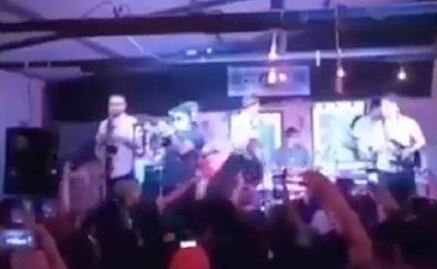 Graban disparos en concierto del grupo Maskatesta en bar del Centro de CDMX