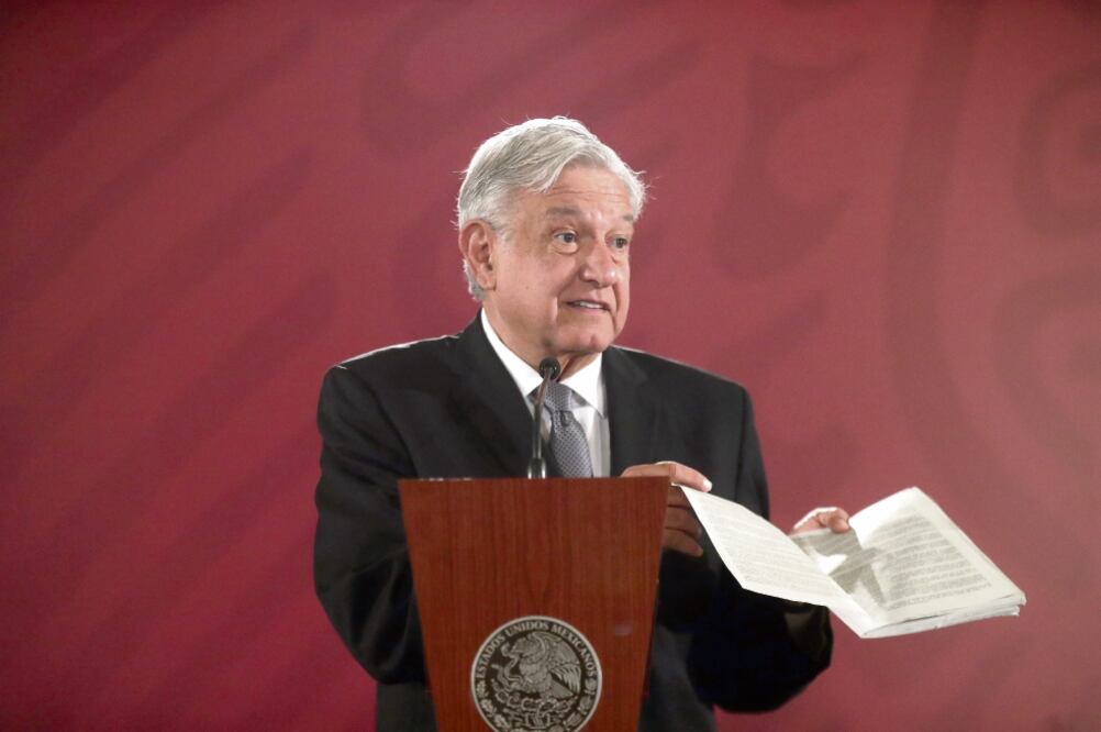 El presidente Andrés Manuel López Obrador señala que en el tema de sus representantes en los estados, había malos entendidos con los gobernadores (ALEJANDRA LEYVA. EL UNIVERSAL)