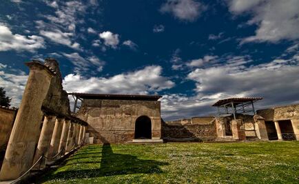 Hallan en Pompeya dibujos de cazadores y de gladiadores realizados por niños