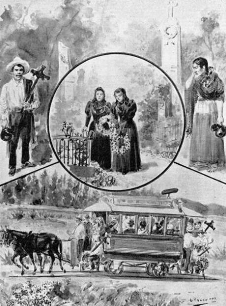 El cementerio sobre el que los niños juegan