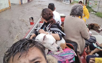 Por lluvias, reportan daños en 3 municipios en Morelos