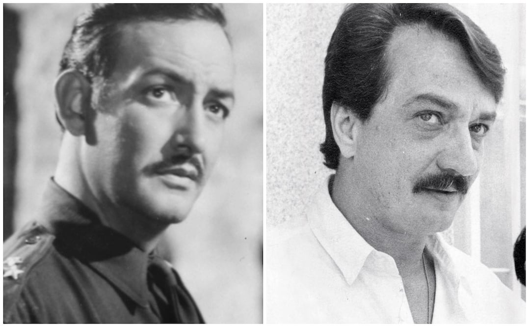 Jorge Negrete y Humberto Elizondo, su parecido hizo creer a muchos que eran padre e hijo.