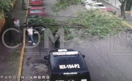Registran lluvia fuerte y ligera en 14 delegaciones de la CDMX