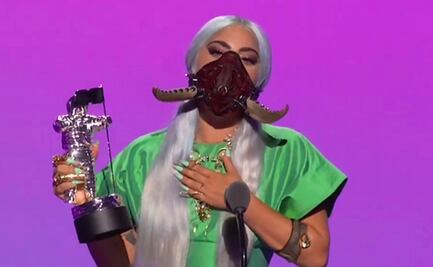 Los cubrebocas de Lady Gaga que robaron cámara en los VMAs