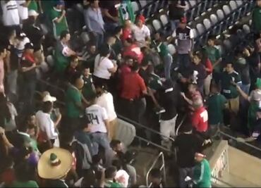Violencia en la final de la Copa Oro