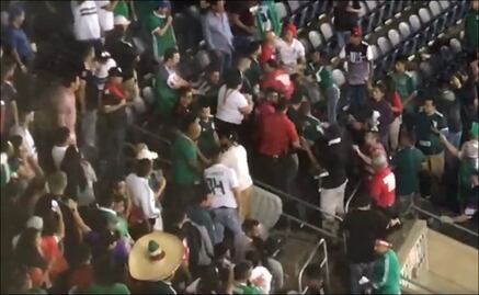 Violencia en la final de la Copa Oro