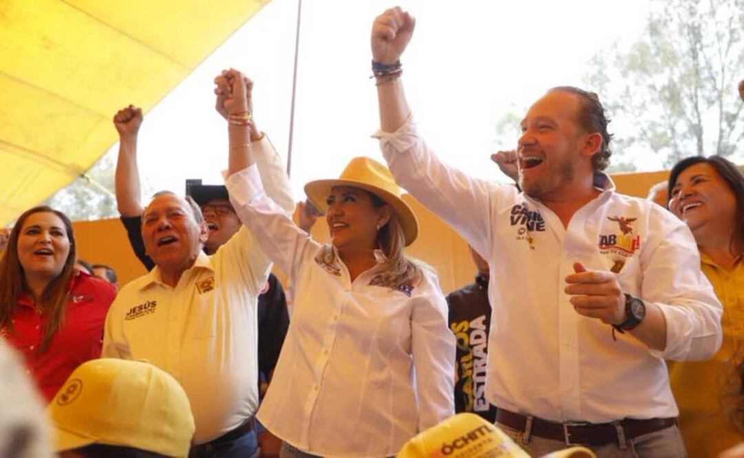 Santiago Taboada reiteró sus compromisos con la Ciudad de México en un evento que celebró los 35 años del PRD. Foto: Especial.