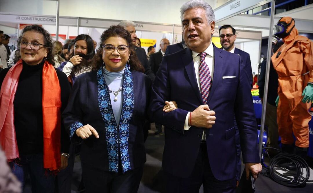 Clara Brugada busca descentralización de servicios de protección civil; la ayuda ya no tardará horas en llegar, 24 de febrero de 2025. Foto: Berenice/ EL UNIVERSAL