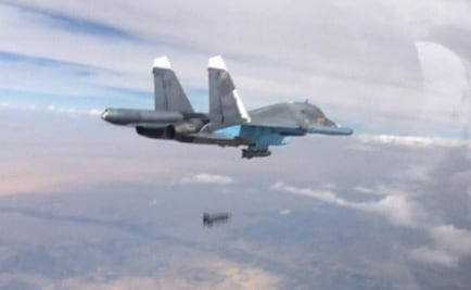 Comienza Irak a bombardear al EI con ayuda de Rusia