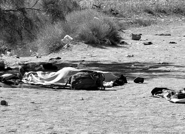 Migrante muere en muro fronterizo de Ciudad Juárez, Chihuahua; el cuerpo presenta numerosos golpes