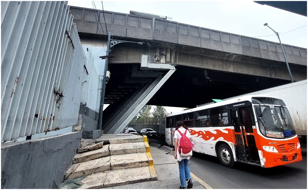 Cierre de Pantitlán a Velódromo de la Línea 9 por reenivelación. Foto: Brenda Martínez/ EL UNIVERSAL