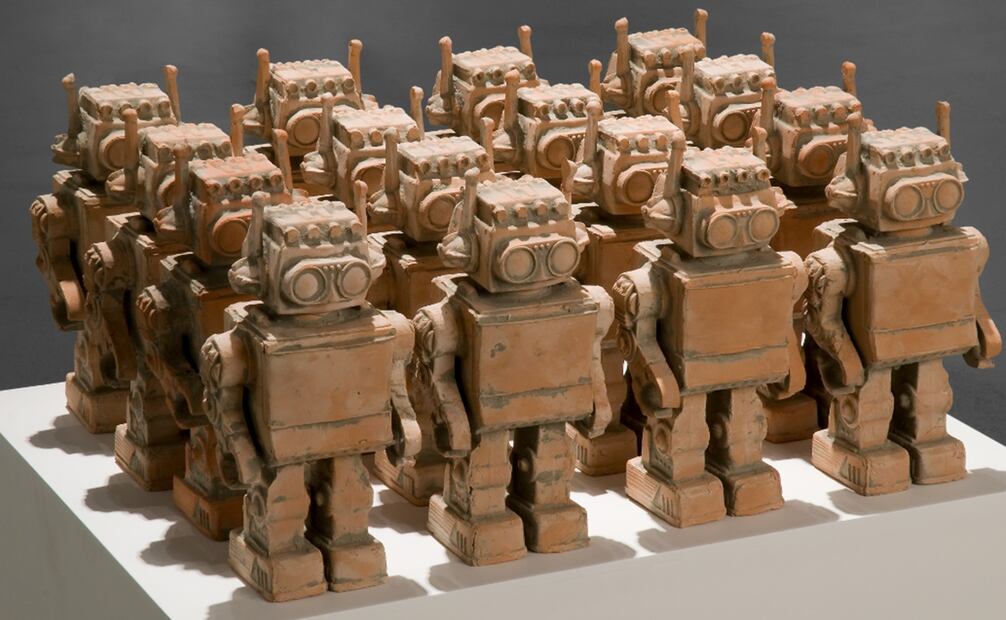 Foto: Ramsés Ruiz. Ejército chino de terracota, 2009. Colección FEMSA. Fondo de Adquisición IX Bienal FEMSA.