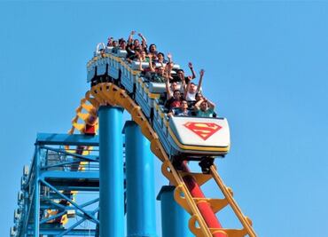 "Superman" de Six Flags: Estas son las veces que ha fallado el juego mecánico