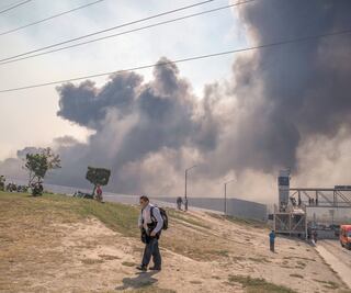 Mantienen alerta de incendios en Baja California por regreso de vientos