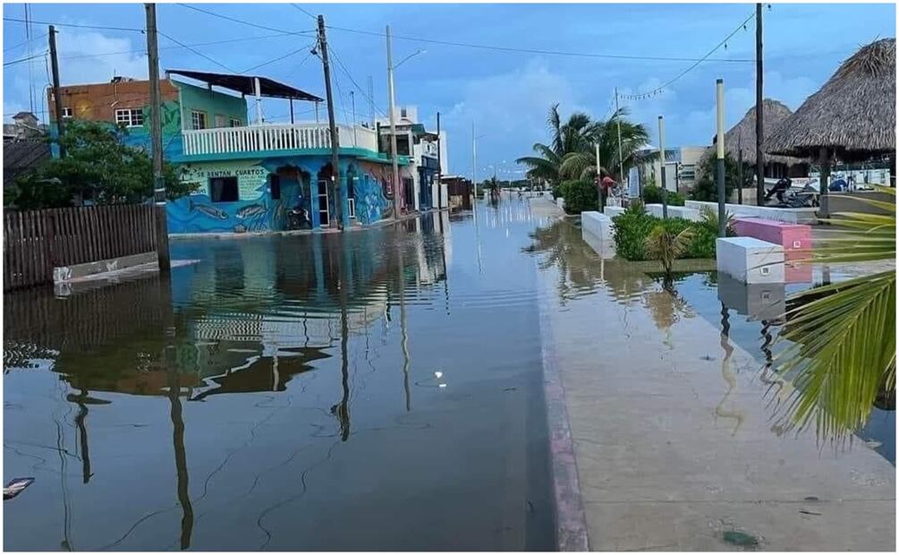 Huracán Helene y las afectaciones que ha dejado a su paso por Yucatán y Quintana Roo este 26 de septiembre de 2024. Foto: Especial