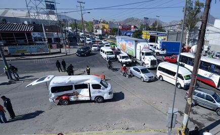 Choque en la vía Morelos, en Ecatepec, deja dos muertos y tres lesionados
