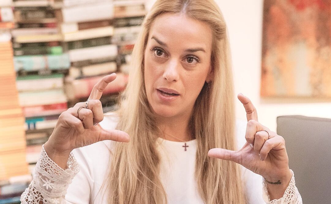 Denuncia. Lilian Tintori, esposa de Leopoldo López, dijo que al visitarlo la obligan a desnudarse y saltar.
