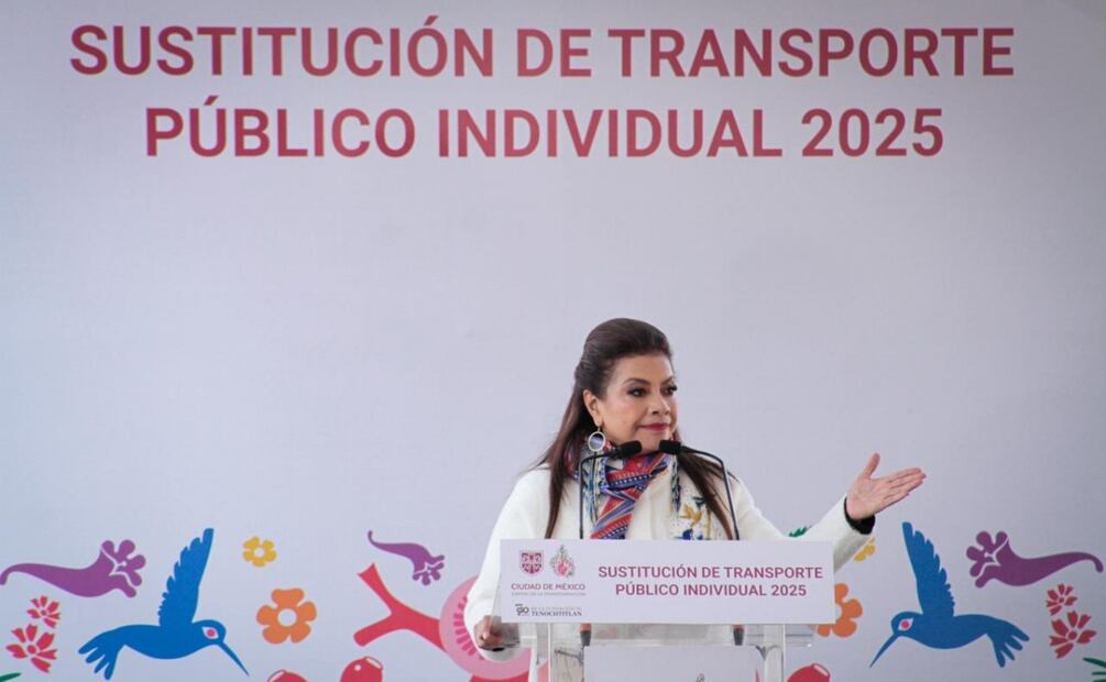 CDMX renueva su flota de taxis; impulsan electromovilidad y nueva imagen rumbo al Mundial 2026. Foto: Santiago Reyes