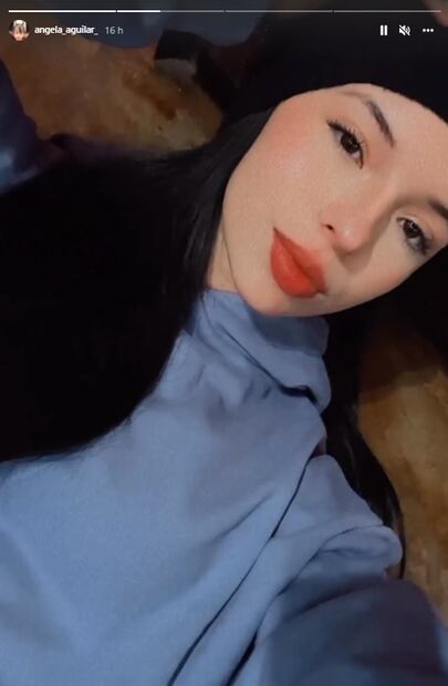 Ángela Aguilar le dice adiós al cabello corto