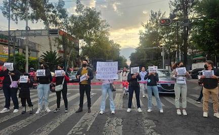 Bloquean Insurgentes y Eje 1 Norte por cierre de academia militarizada tras muerte de Erick; defienden modelo educativo