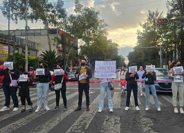 Bloquean Insurgentes y Eje 1 Norte por cierre de academia militarizada tras muerte de Erick; defienden modelo educativo