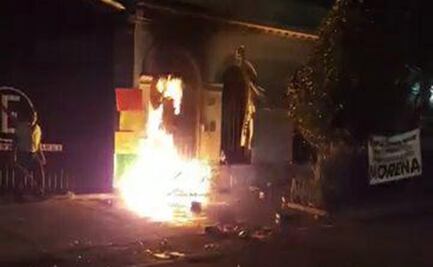 Morena denuncia vandalismo en sus oficinas de la CDMX