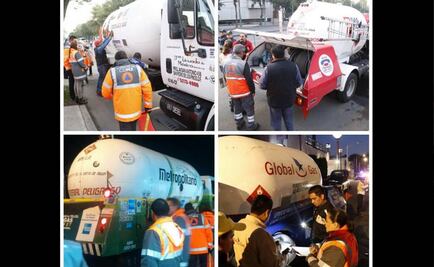 Verifican pipas de gas en Álvaro Obregón y Xochimilco