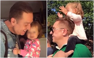 Registran a una estrella con el nombre de Daniel Bisogno: "Michaela te extraña cada día"