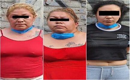 Caen presuntas integrantes de "Los Panchos" con más de 400 envoltorios de droga