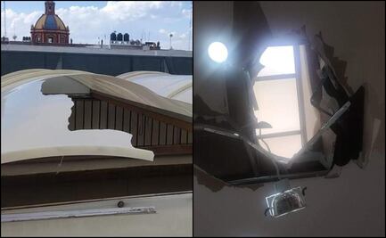 Muere joven de 20 años tras caer de una azotea de una tienda en San Luis Potosí