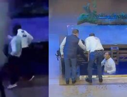 VIDEO Max Cortázar cae al agua en relanzamiento del PAN; es rescatado por sus compañeros