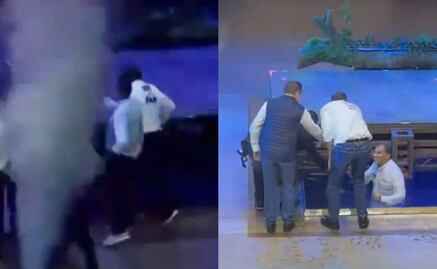 VIDEO Max Cortázar cae al agua en relanzamiento del PAN; es rescatado por sus compañeros