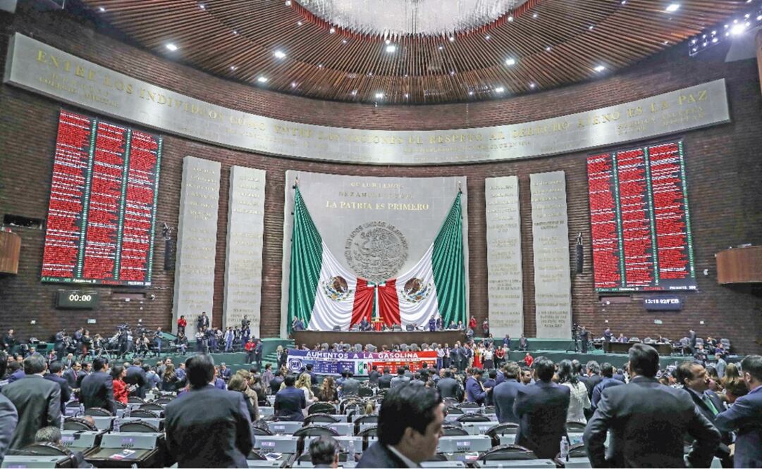 Chamber of deputies - Photo: File photo/ EL UNIVERSAL