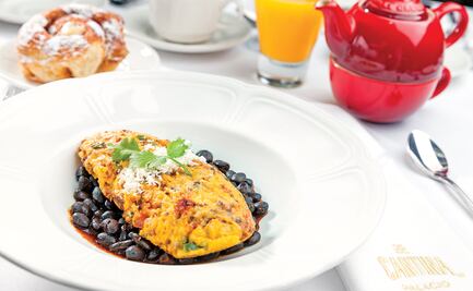 Desayunos mexicanos en Cantina Palacio