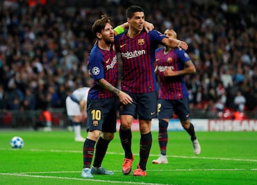 Barcelona derrotó al Tottenham en Wembley