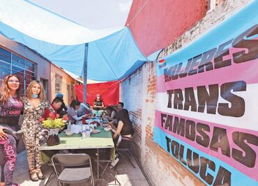 Comunidad trans instala comedor para subsistir, dicen
