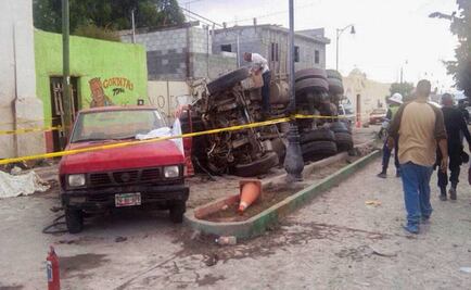 Arrolla camión a 30 peregrinos en Zacatecas