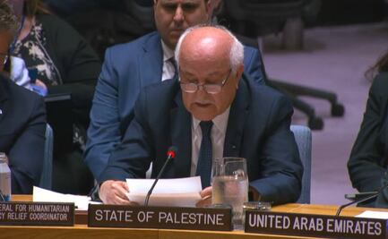 Embajador de Palestina rompe en llanto en Consejo de Seguridad de la ONU; “¿cómo alguien puede tolerar este horror?”, acusa