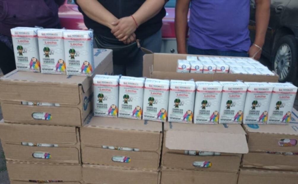 Caen tres por vender productos de programas sociales en Edomex