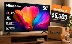 Amazon México remata pantalla Hisense de 50 pulgadas; adquiérela por menos de 5 mil 300 pesos