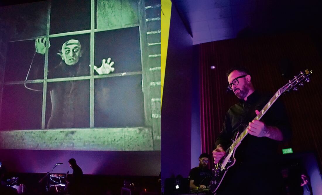 La idea de sonorizar el filme surgió durante la pandemia. Los músicos trabajaron seis meses en el proyecto. Fotos: Raúl Merino Ruiz