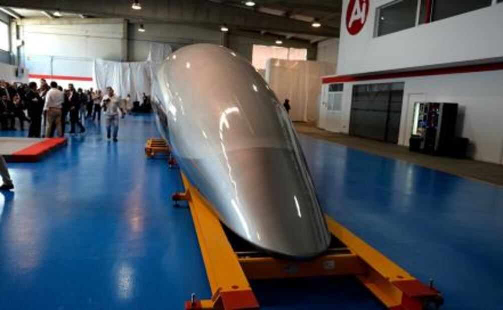 Desarrollan en España cápsula de pasajeros que viaja a velocidad del sonido